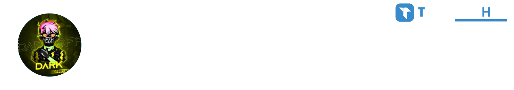 Dark Official Activity Banner