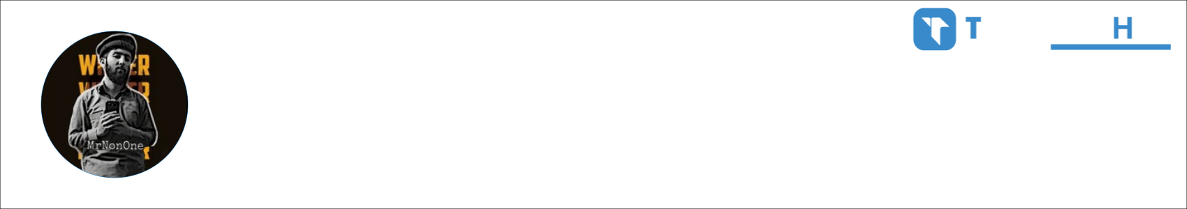 MrNonOne Activity Banner