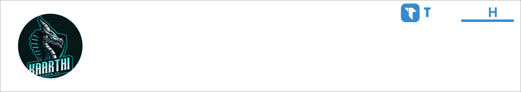 KAARTHI GAMER YT Activity Banner