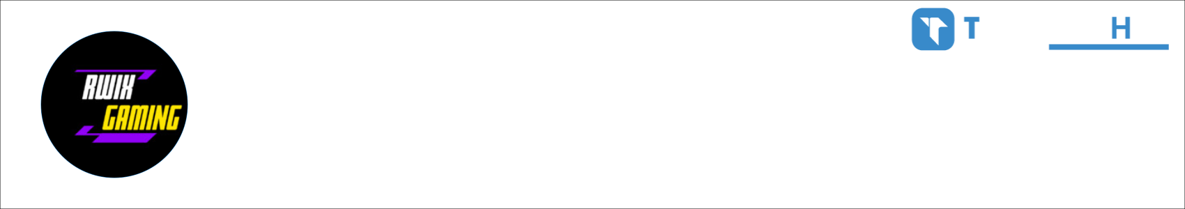 Rwix Gaming Activity Banner