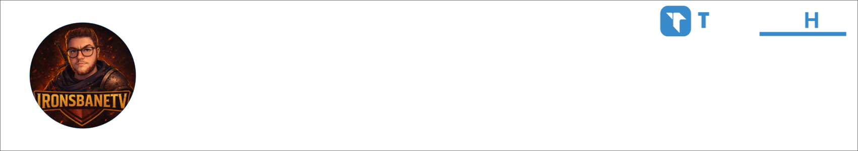 IronsbaneTV Activity Banner