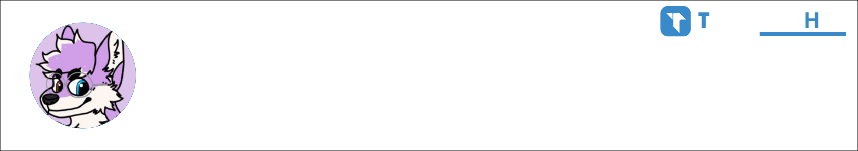 Lavender Huskwy Activity Banner