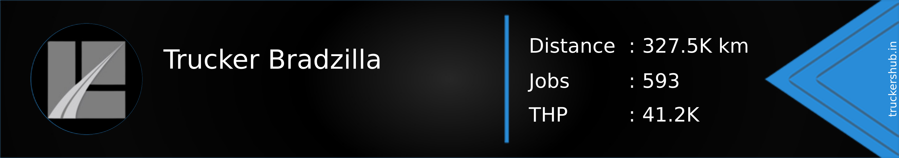 Trucker Bradzilla  Banner