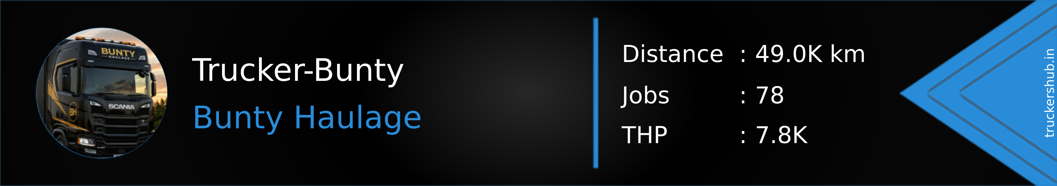 Trucker-Bunty Banner