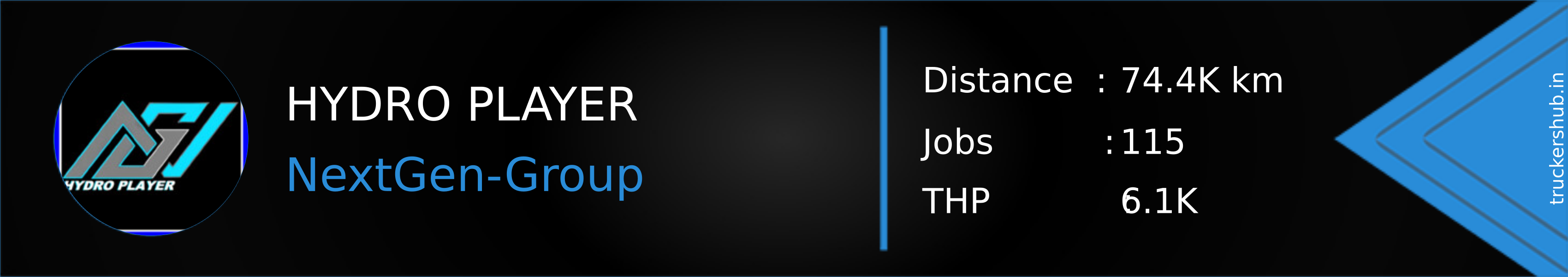 HYDRO PLAYER Banner