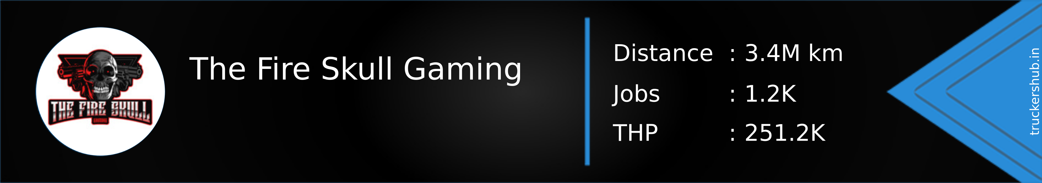 The Fire Skull Gaming Banner