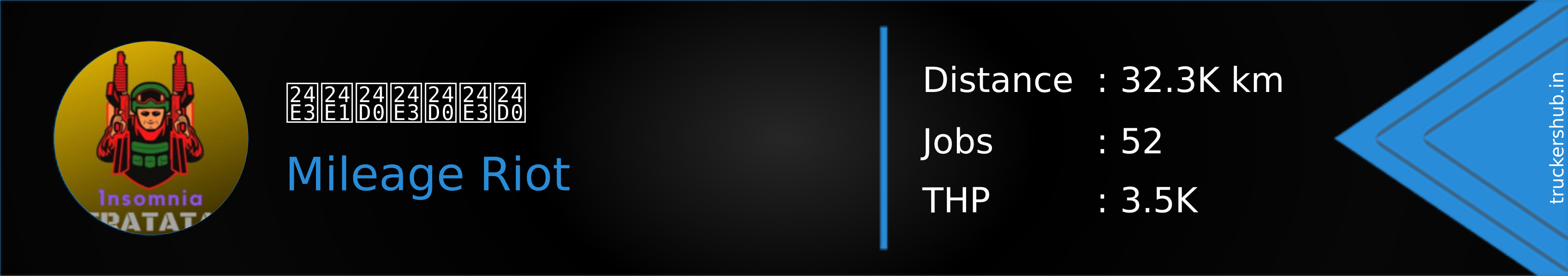 ⓣⓡⓐⓣⓐⓣⓐ Banner