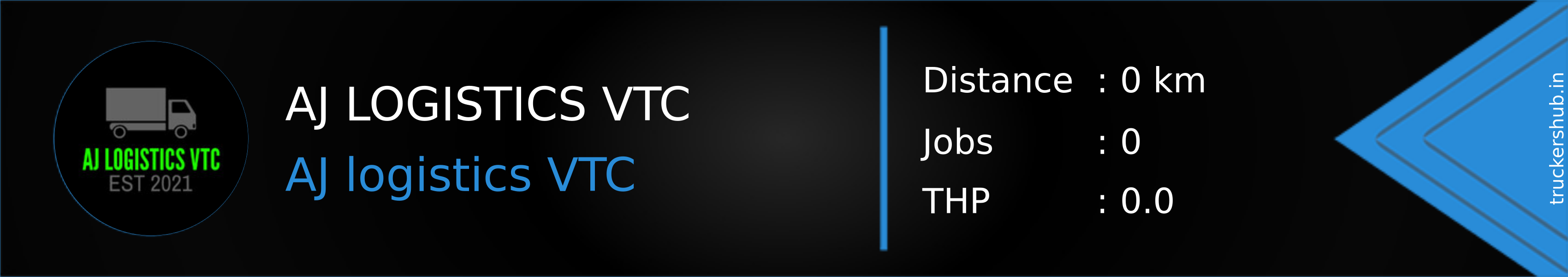 AJ LOGISTICS VTC Banner