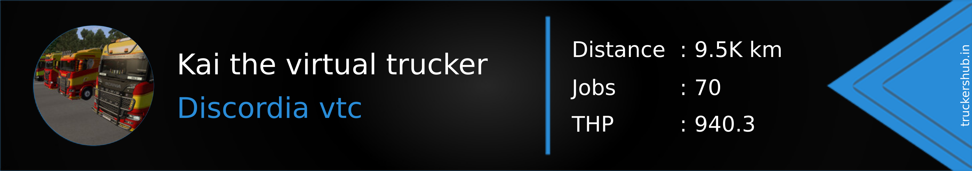 Kai the virtual trucker Banner
