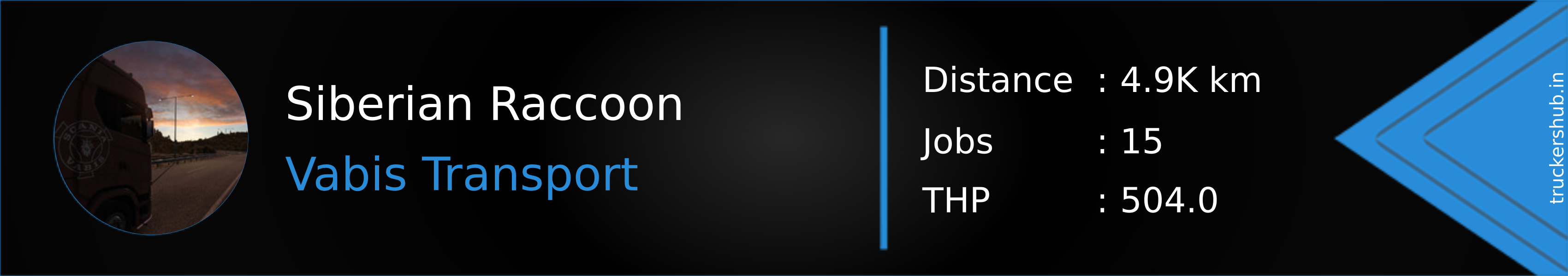 Siberian Raccoon Banner