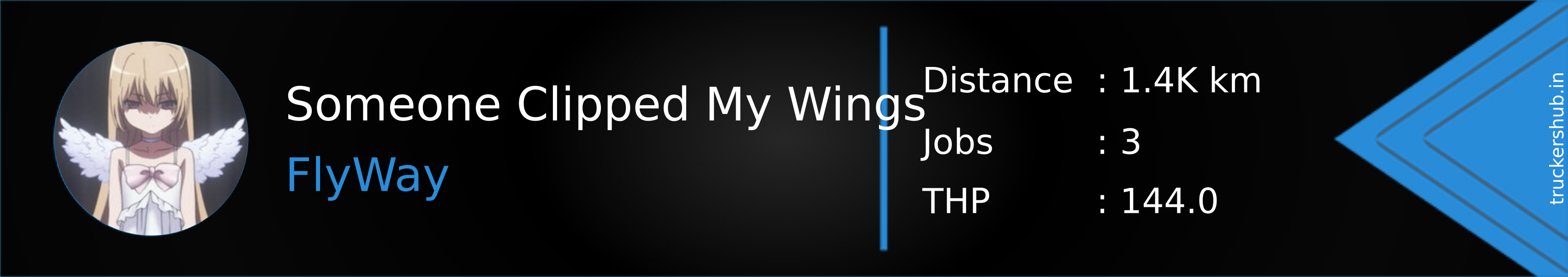 Someone Clipped My Wings Banner