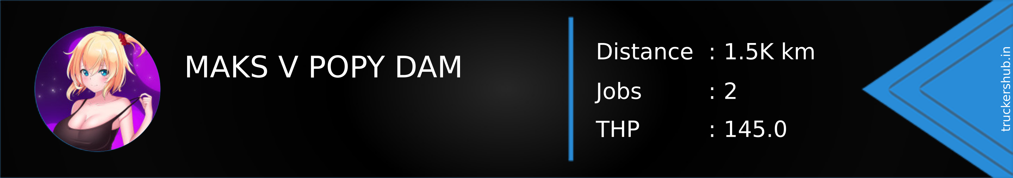 MAKS V POPY DAM Banner