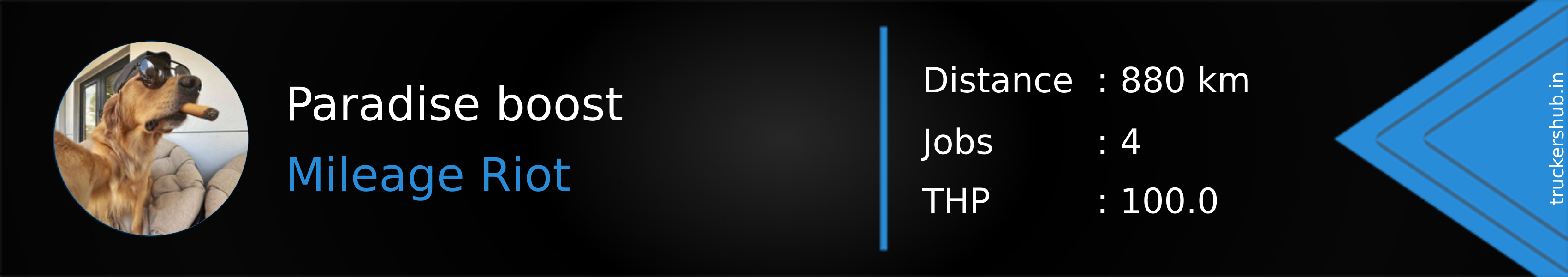 Paradise boost Banner