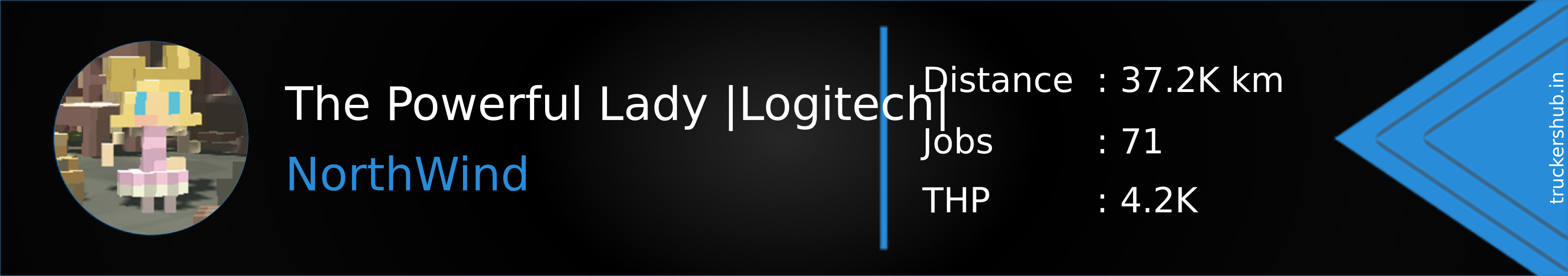 The Powerful Lady |Logitech| Banner