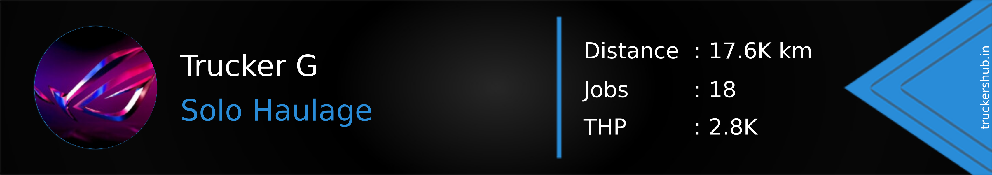 Trucker G Banner