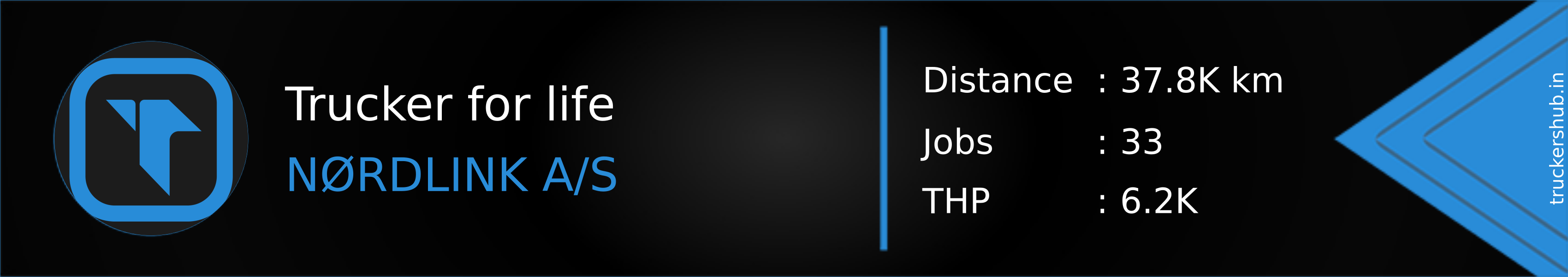 Trucker for life Banner
