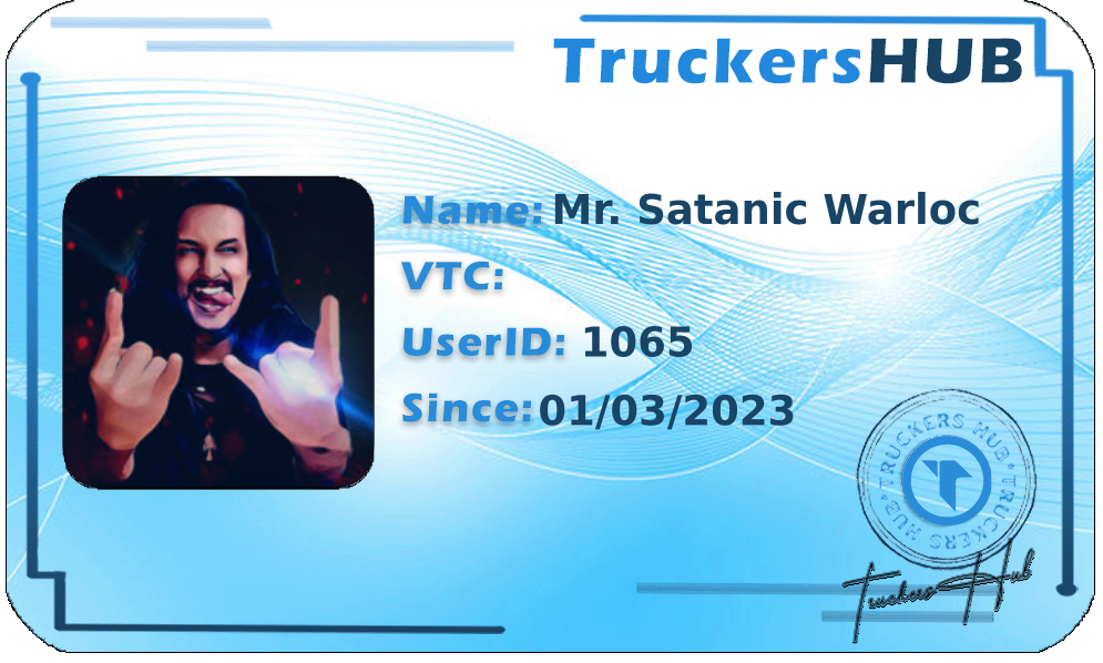 Mr. Satanic Warloc License