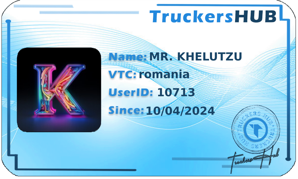 MR. KHELUTZU License