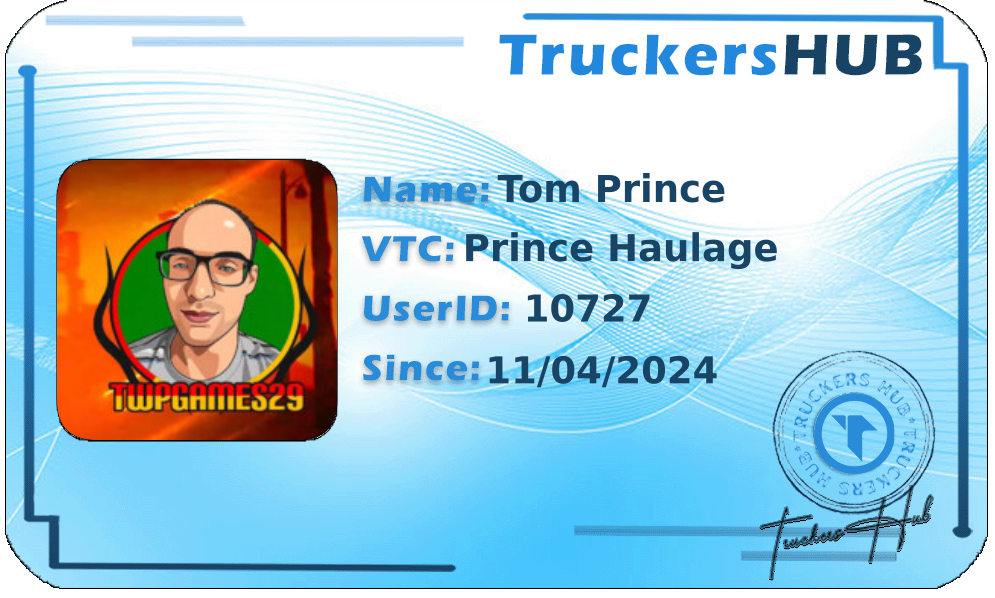 Tom Prince License