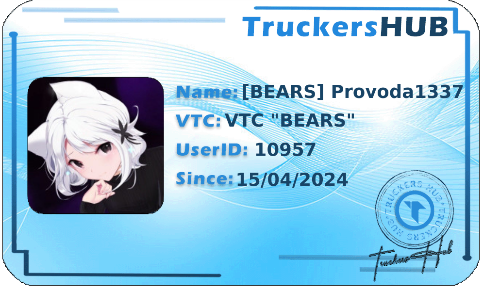 [BEARS] Provoda1337 License