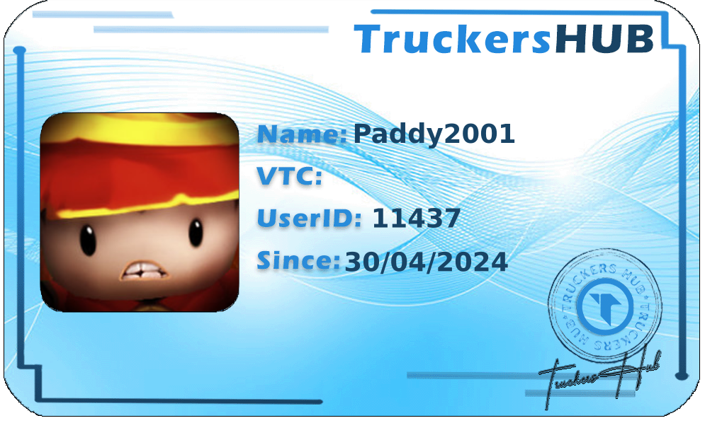 Paddy2001 License