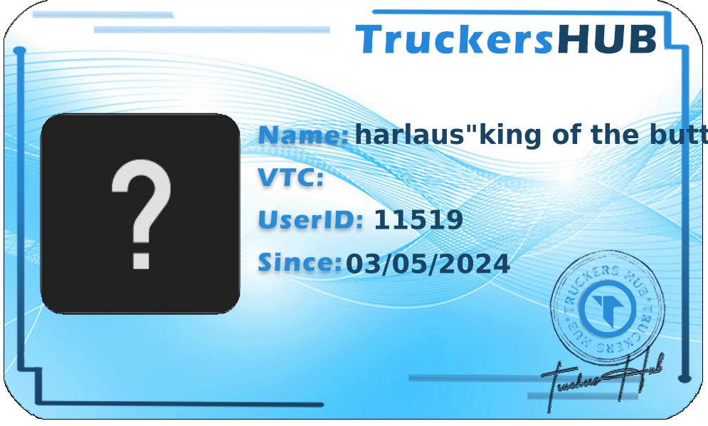 harlaus"king of the butter" License