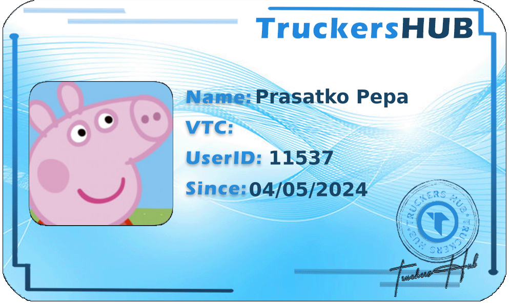 Prasatko Pepa License