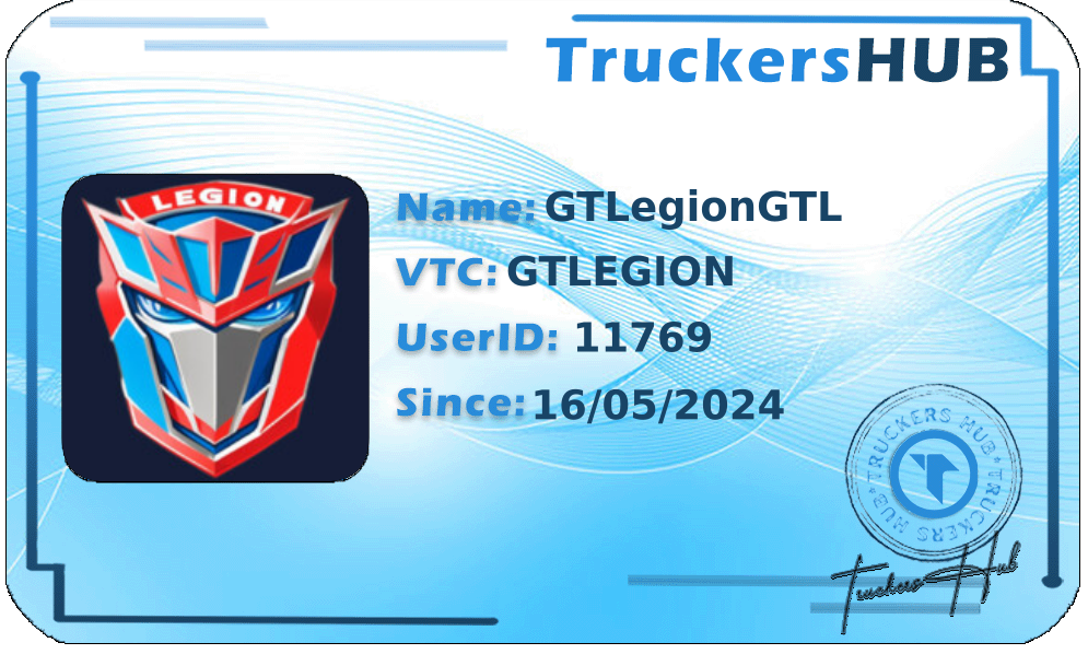 GTLegionGTL License