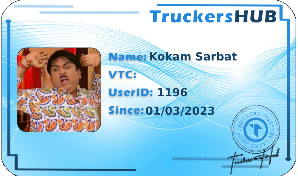 Kokam Sarbat License