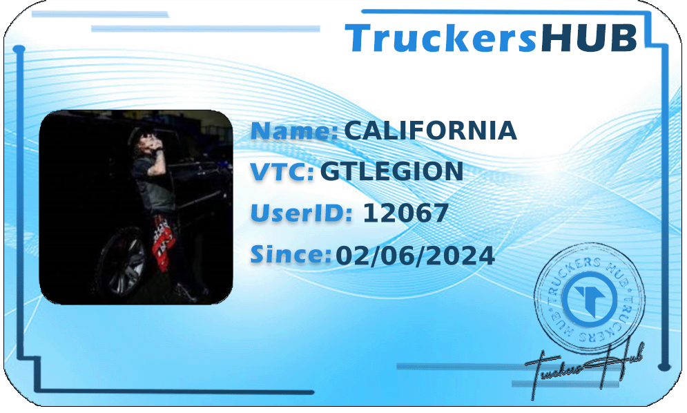 CALIFORNIA License