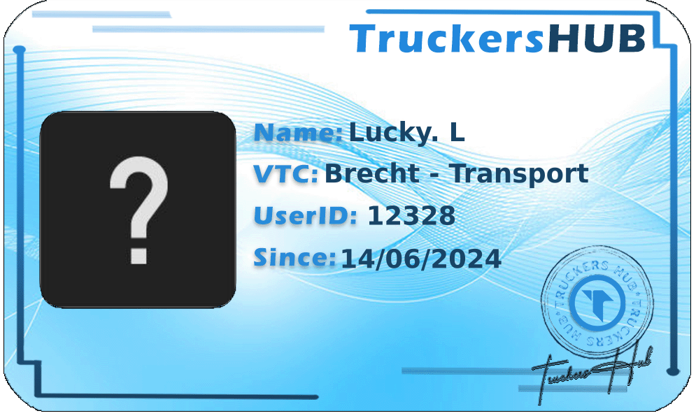 Lucky. L License