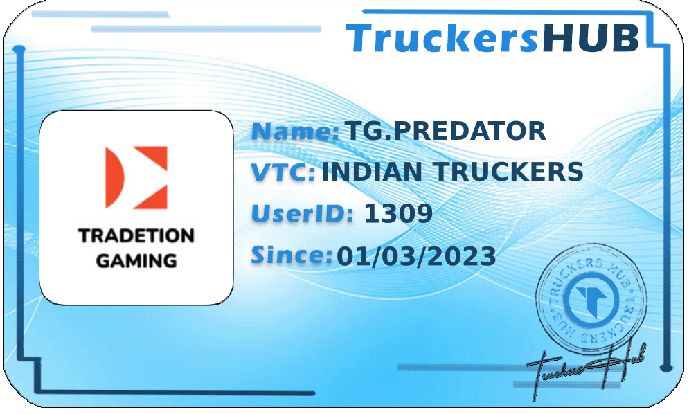 TG.PREDATOR License