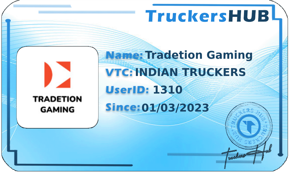 Tradetion Gaming License