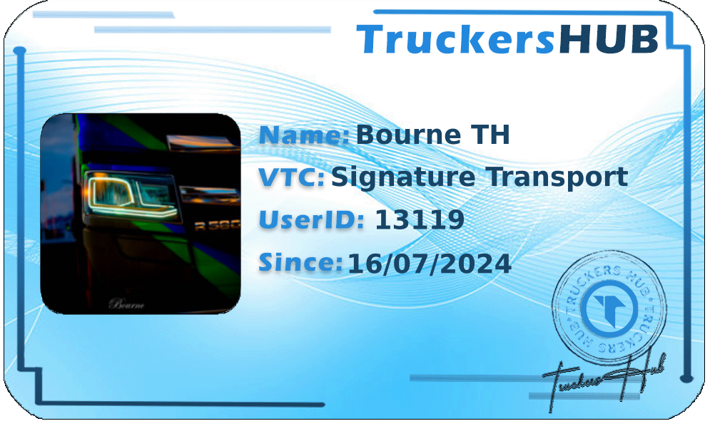 Bourne TH License