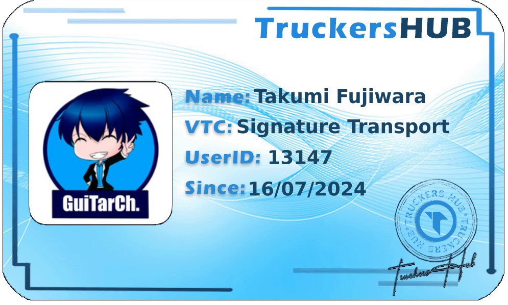 Takumi Fujiwara License