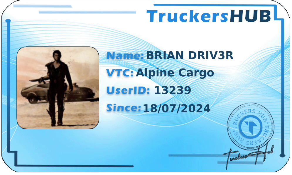 BRIAN DRIV3R License