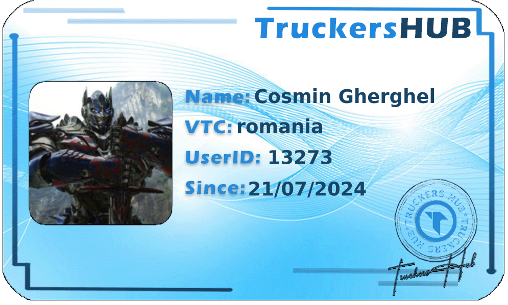 Cosmin Gherghel License