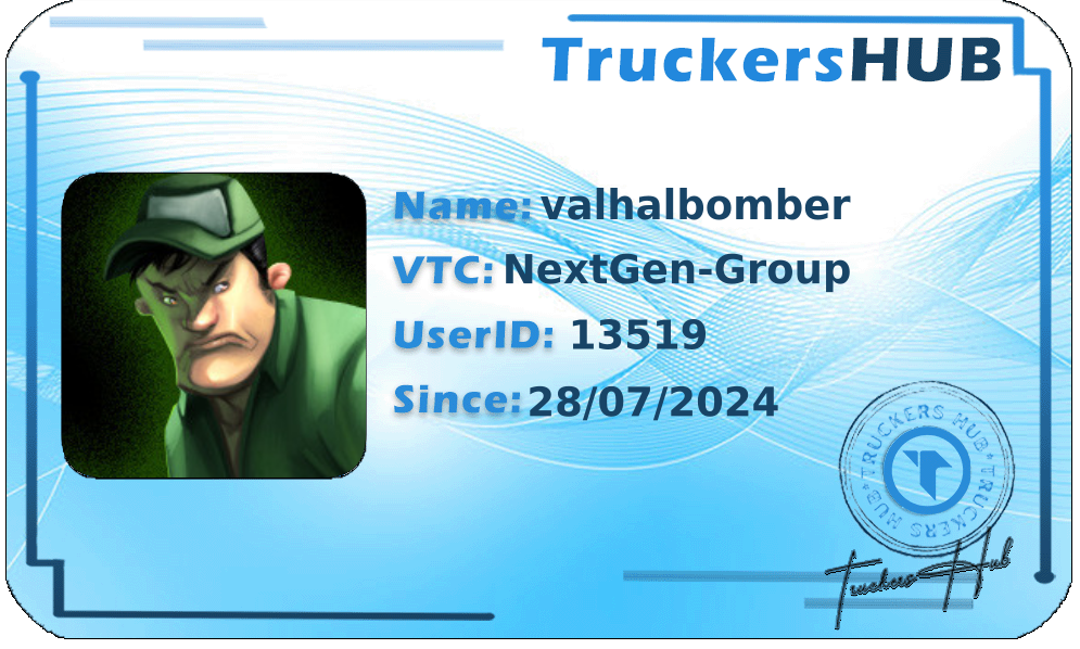 valhalbomber License