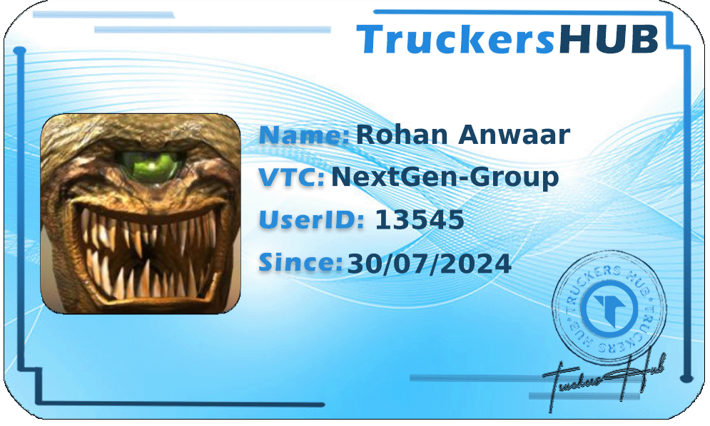 Rohan Anwaar License