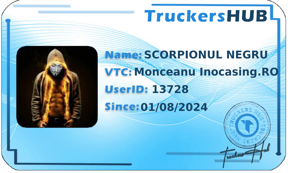 SCORPIONUL NEGRU License