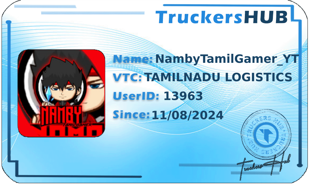 NambyTamilGamer_YT License