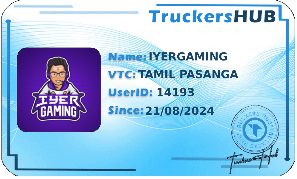 IYERGAMING License