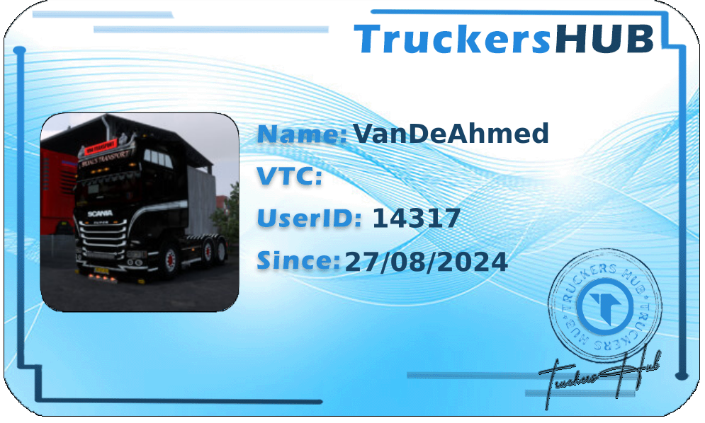 VanDeAhmed License