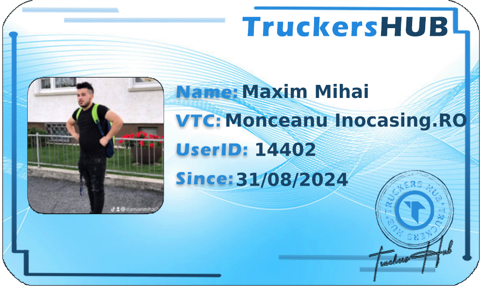 Maxim Mihai License