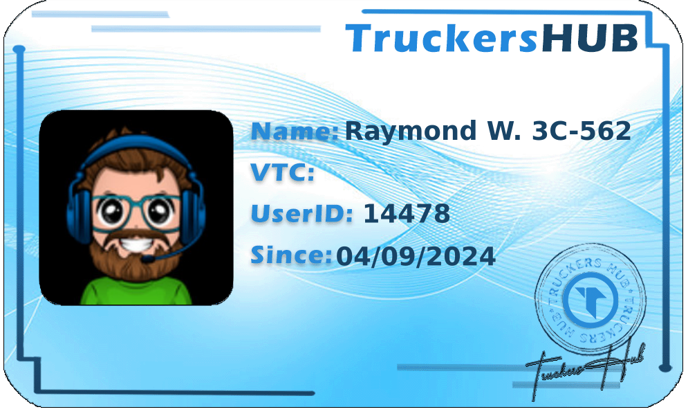 Raymond W. 3C-562 License