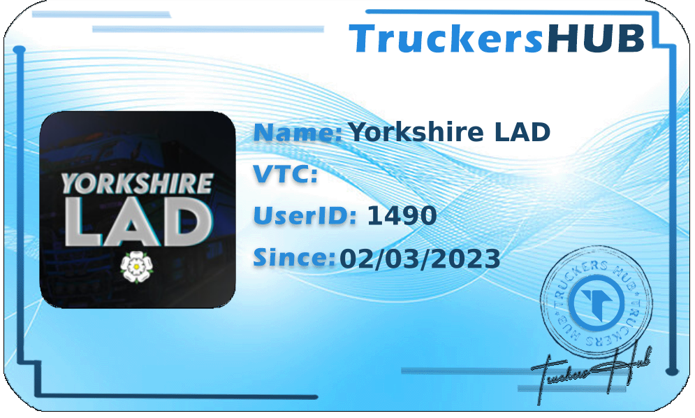 Yorkshire LAD  License