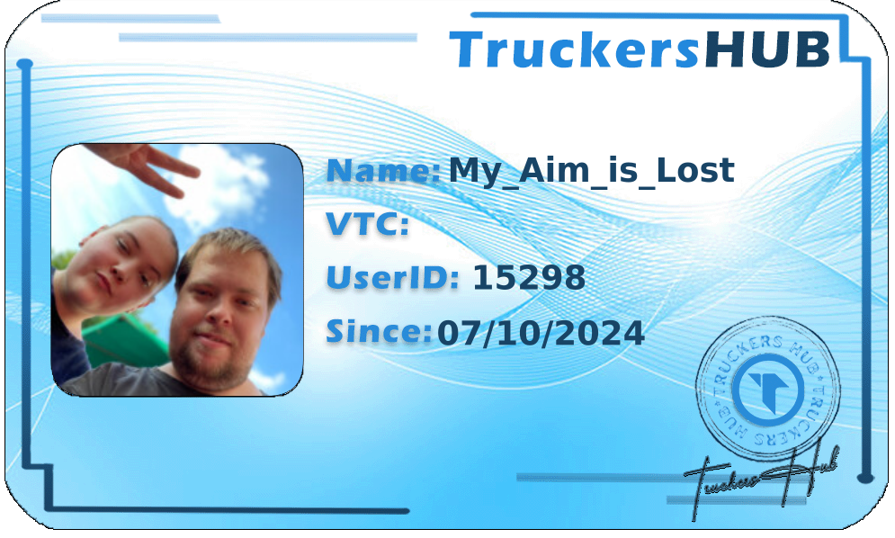 My_Aim_is_Lost License