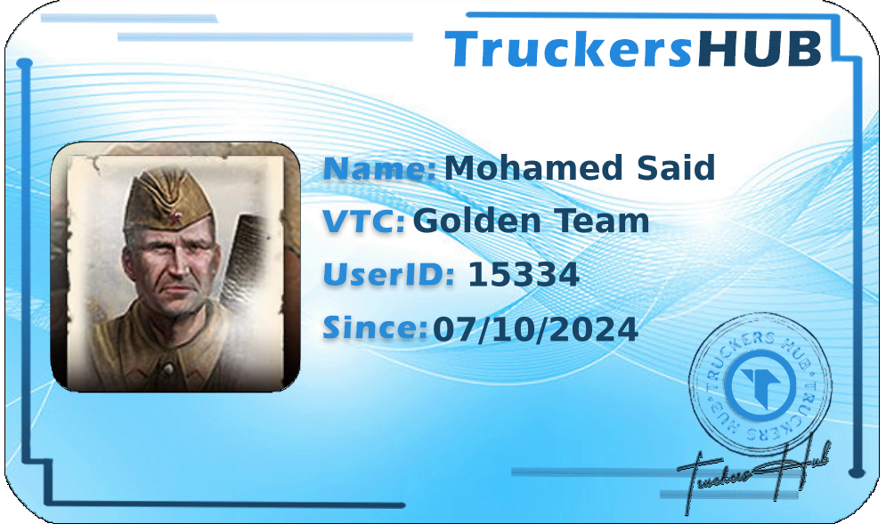 Mohamed Said License