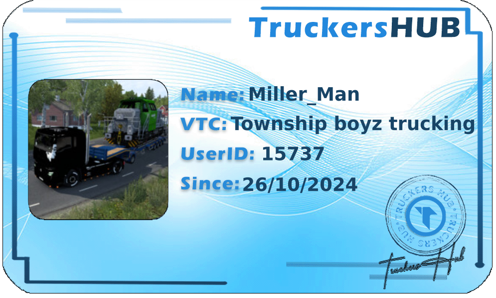 Miller_Man License