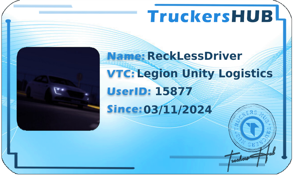 ReckLessDriver License